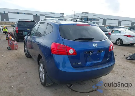 2008 Nissan Rogue Sl из США, поврежденный, VIN JN8AS58T78W023833